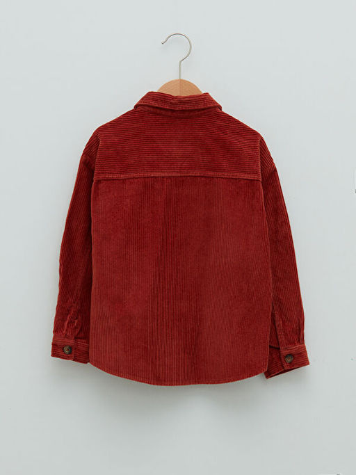 Basic Uzun Kollu Kadife Erkek ?ocuk G?mlek - Waikiki фото 2