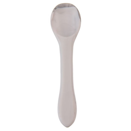 Ложка детская для кормления силиконовая, цвет белый - Крошка я фото 3