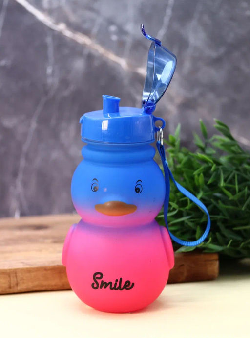 Бутылка Cute duck, blue-pink (880 мл)