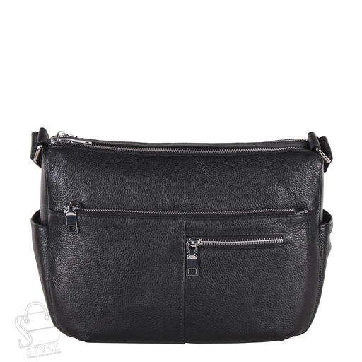 Сумка женская кожаная 8531VG black Vitelli Grassi в Новосибирске