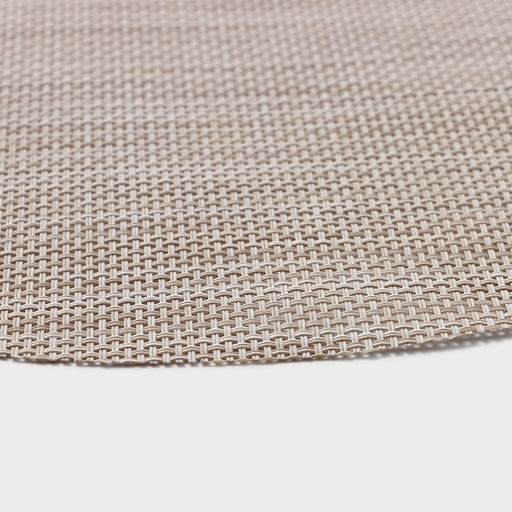 Цена за 12 шт. Салфетка сервировочная на стол Доляна «Ди», d=38 см, бежевая