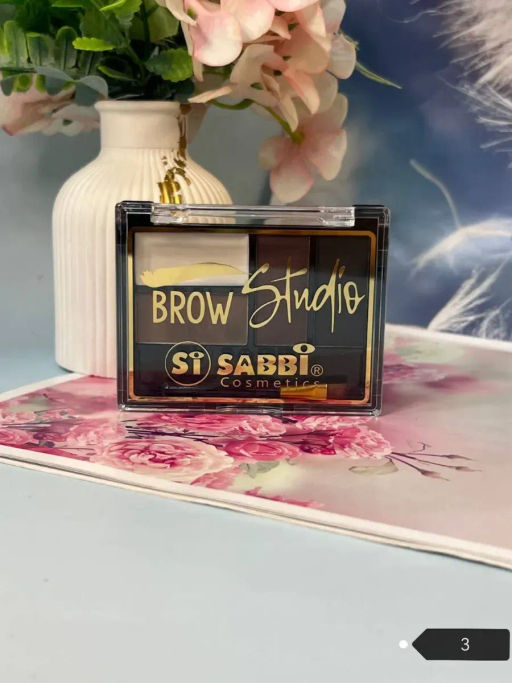 Тени для бровей водостойкие Sabbi тон 3 - Sadoer фото 3