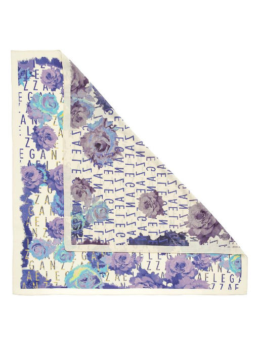 Платок жен. шерсть+шелк 105х105 JG43-8415-10 - Eleganzza фото 2