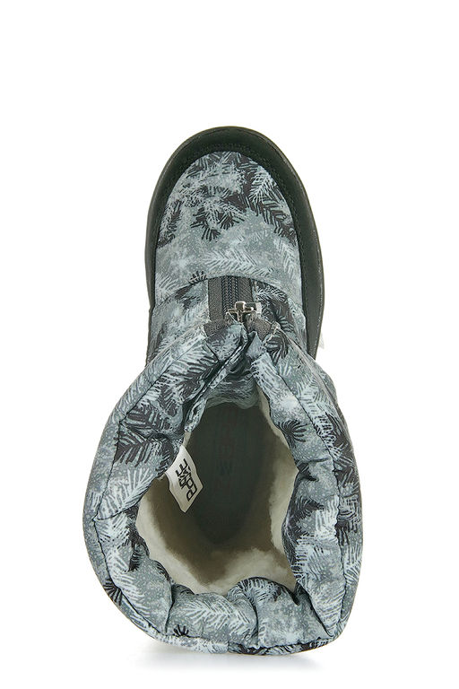 Сапоги школьные утепленные ZEBRA