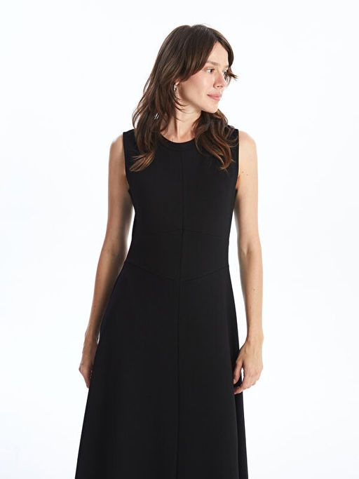 Bisiklet Yaka Elbise