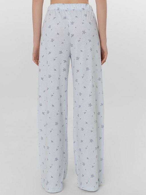 Комплект домашний женский голубой