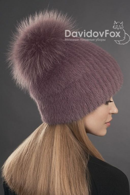 Шапка Буратино норка клевер