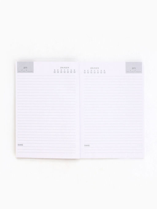 Подарочный набор новогодний, ежедневник, блок бумаги и ручка Дедушка