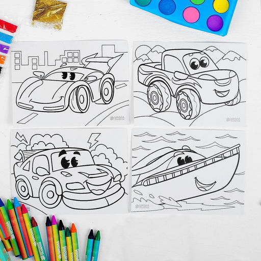 Набор для рисования Гонки в пакете - Школа талантов фото 3