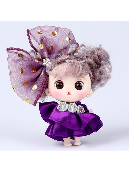 Брелок «Куколка» в платье, 9 см