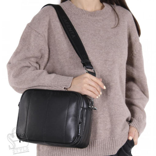 Сумка женская 270236 black Velina Fabbiano-Safenta в Новосибирске  фото 2