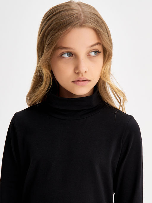 Черная водолазка для мальчика - Kogankids фото 26