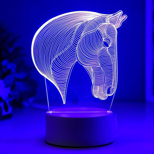Светильник «Лошадь» LED RGB от сети