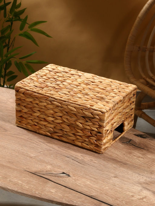 Корзинка прямоугольная, 332214 см, водный гиацинт - Simaland фото 6