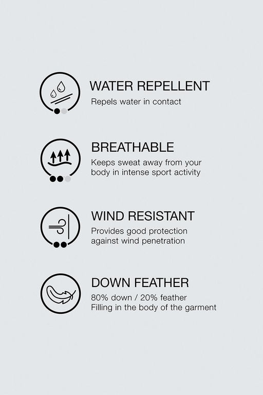 100% FEATHER WATER-REPELLENT DOWN JACKET - Zara фото 23