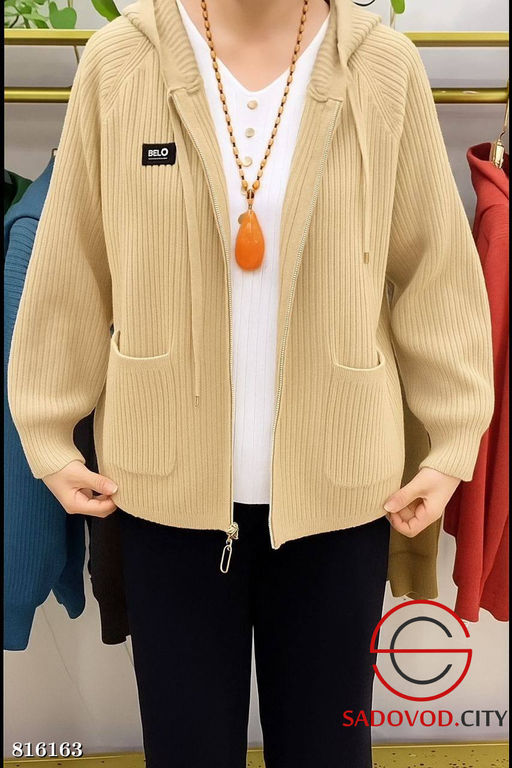 Кардиган женский с капюшоном - Bruno фото 6