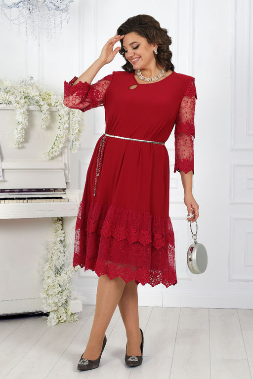 Платье Ninele 7431-Р темно-синий - Mira fashion фото 333