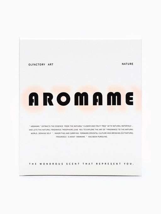 Набор диффузор ароматический Aromame, белый чай, 500 мл, прямоугольная банка