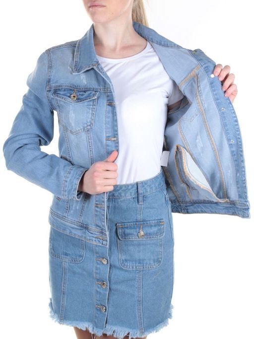 1720 Куртка джинсовая женская YAO YIN JEANS - Fashion фото 7