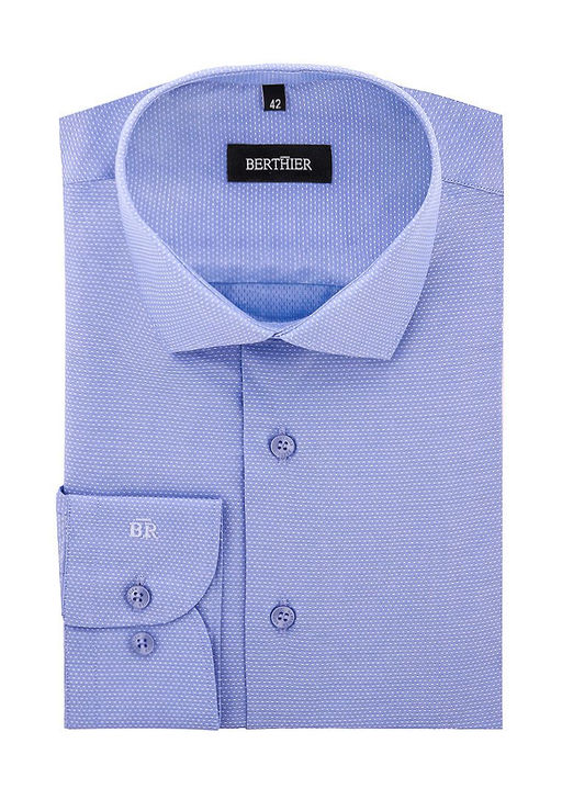 Сорочка мужская длинный рукав BERTHIER PEARLY13602/Fit-R(0)  фото 4