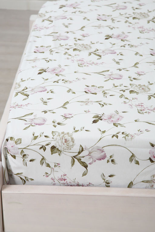 Простыня поплин Пиония