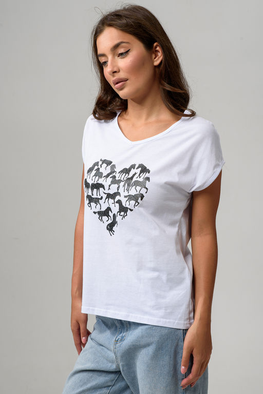 8558 футболка женская - Натали фото 30