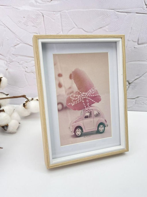 Фоторамка Pink world, mix, дерево (10*15 см)