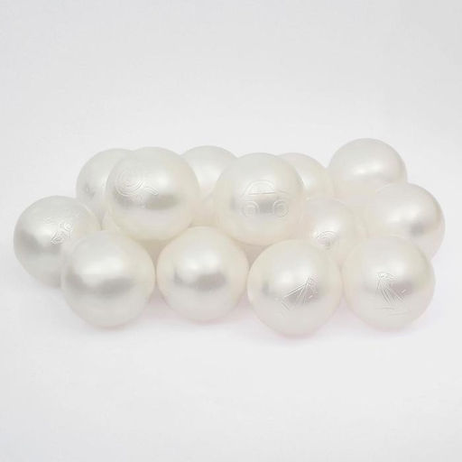 Шарики для сухого бассейна для сухого бассейна 500 шт., белый перламутр