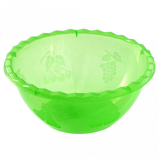 Миска пластмассовая "Лидия" 0,7л, цвета микс (Россия)