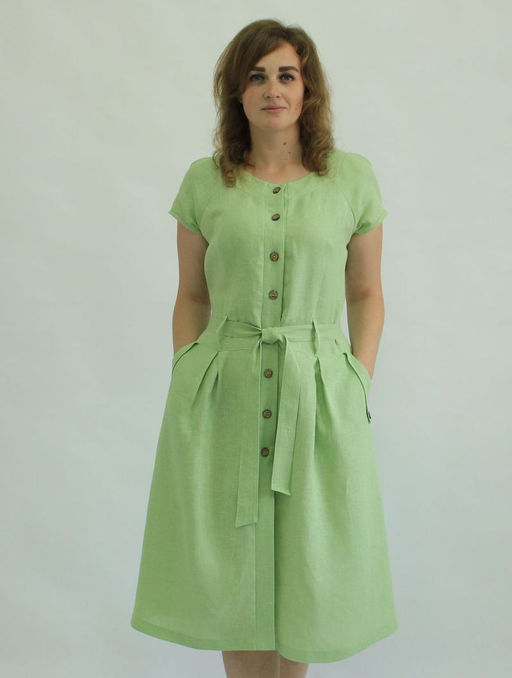 100% ЛЁН Платье