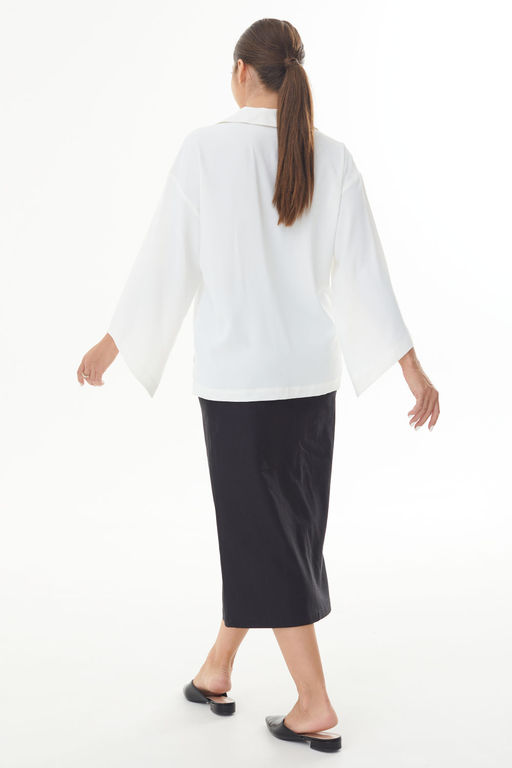 Блуза AURA 2120-170 молочный  фото 2