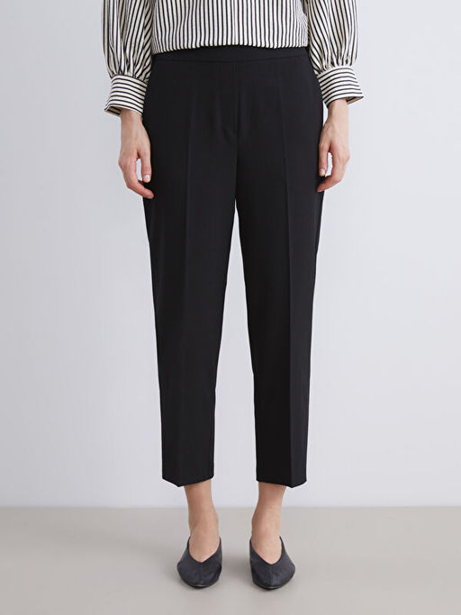 B?y?k Beden Y?ksek Bel Cigarette Kad?n Pantolon