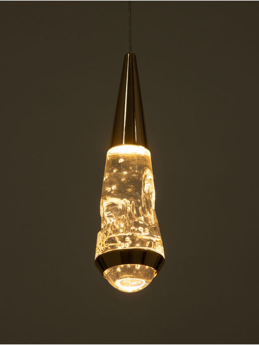 Светильник BayerLux «Сандрес», LED, 5 Вт, 3000К, золото, 7×7×26-176 см