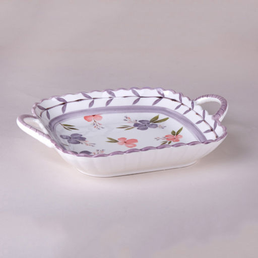 Блюдо сервировочное 15х20х4.5см, Violet Dreams 8542 /КОРАЛЛ/
