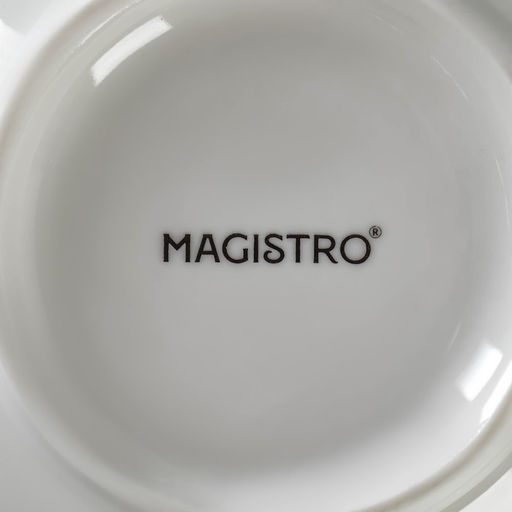 Салатник фарфоровый Magistro Бланш, 700 мл, цвет белый  фото 8