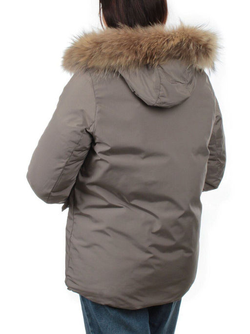 7368 GRAY/GREEN Куртка зимняя женская (200 гр. холлофайбер) - Fashion фото 5