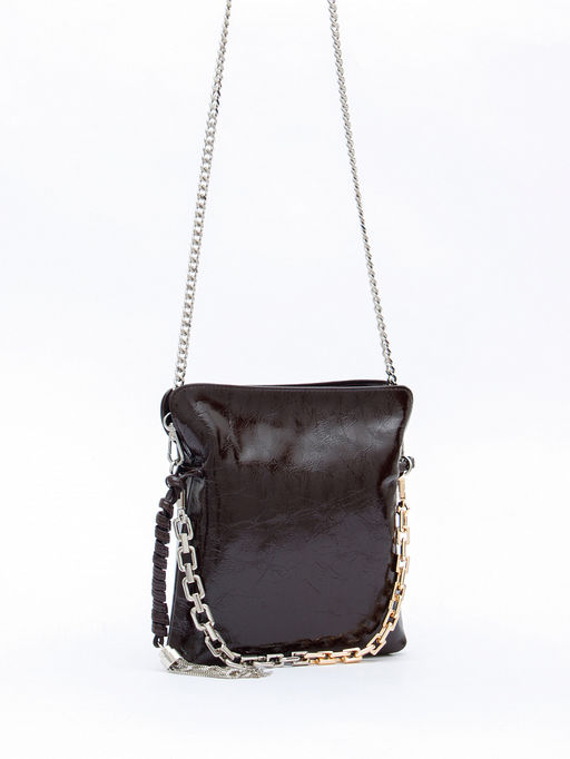 Сумка 6010-1L coffee Polina&Eiterou