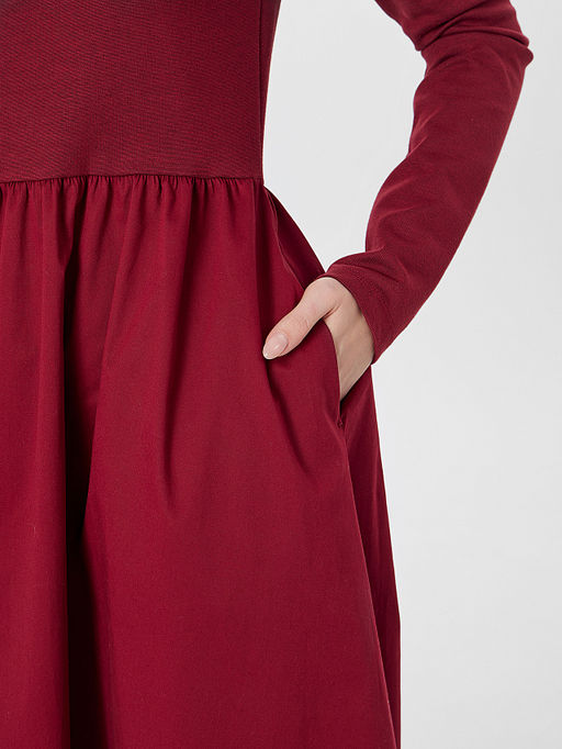 Платье женское бордовое - Mark formelle фото 4