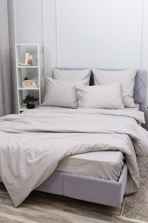 Простыня поплин Темная ночь 2-компаньон