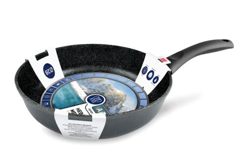 Сковорода Алтай Индукция Природные минералы, несъемная ручка, 28 см - Нева металл посуда фото 5