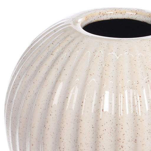 Ваза керамическая "Валенсия" 14*16см песочная