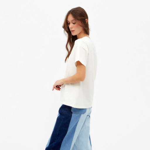 Футболка женская MINAKU Paradise, экрю, размер 42