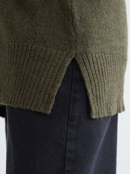 Polo Yaka Kad?n Triko Kazak