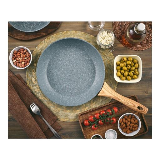 Сковорода Walmer Stonehenge, 26 см, цвет серый  фото 8