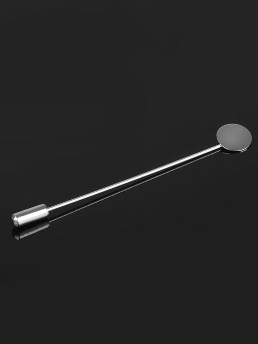 Основа Брошь-игла L= 7.5 см, площадка 1 см (набор 5 шт.), цвет серебро