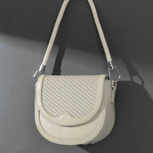 Ручка для сумки, 55 см, молочная