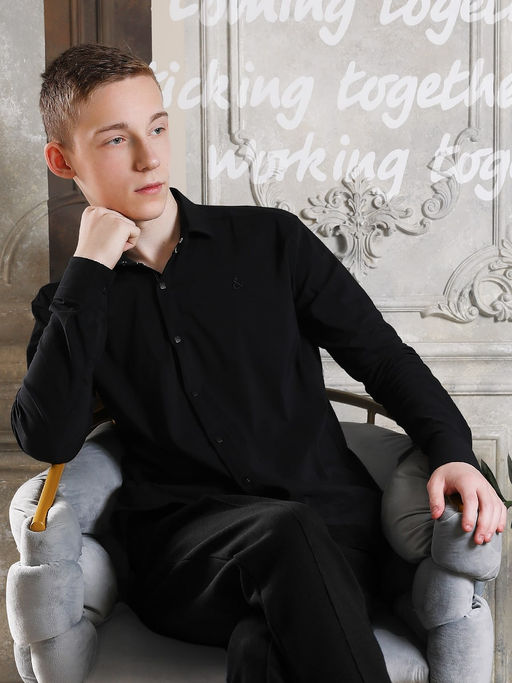 Рубашка для мальчика Соль&Перец  фото 3