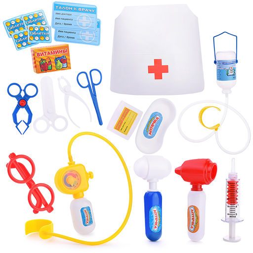 Набор доктора "Волшебная аптечка", в чемодане (22 предметов)