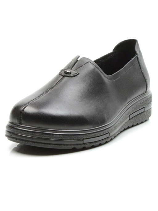 03-5068 BLACK Полуботинки женские (натуральная кожа) - Фабричный китай фото 6