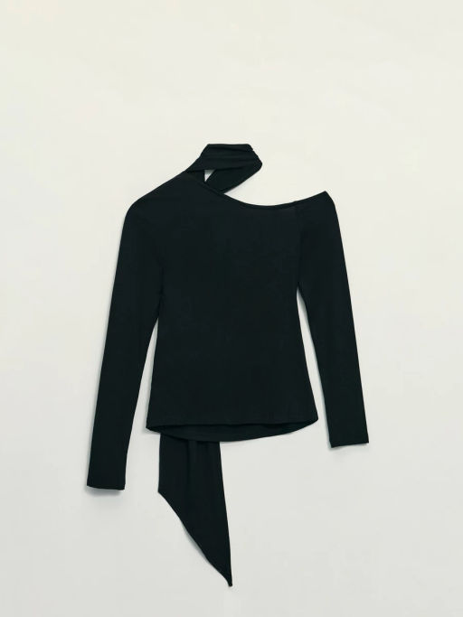 Лонгслив с шарфом / Zarina